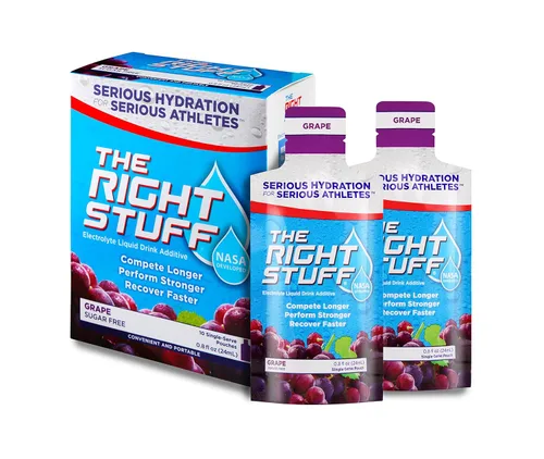 Miniatura 6 de The Right Stuff - La NASA desarrolló hidratación - concentrado de bebida electrolítica Caja de 10 bolsas - Berry Blend