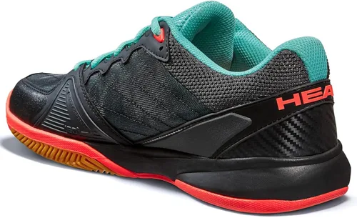Miniatura 8 de HEAD Revolt - Zapato de corte para hombre color negro y verde azulado