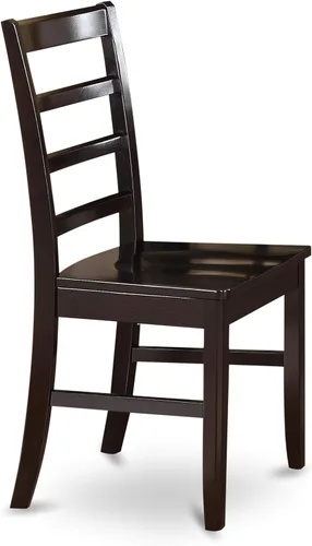 Miniatura 6 de East West Furniture HLPF5-CAP-W - Juego de comedor de 5 piezas para 4 personas, incluye una mesa de comedor redonda con pedestal y 4 sillas