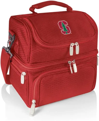 Miniatura 21 de PICNIC TIME NCAA Nebraska Cornhuskers Pranzo - Lonchera aislada con juego de pícnic, bolsa enfriadora para el almuerzo Negro
