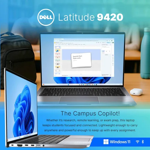 Miniatura 6 de Dell Laptop Latitude 9420 LCD FHD de 14 pulgadas Intel Core i7 de 11.ª generación 16 GB de RAM SSD de 512 GB Teclado retroiluminado