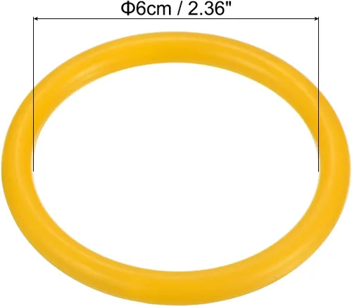 Miniatura 24 de PATIKIL Anillos de lanzamiento de anillo de carnaval aros de plástico para cabina de juego de recuerdo de fiesta al aire libre