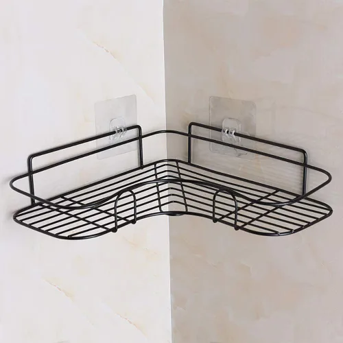 Ruby Lil Estante de cocina sin perforaciones, organizador de especias para estantes flotantes de gabinete, estante colgante para especias de pared,