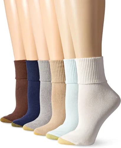 Miniatura 49 de GOLDTOE Calcetines clásicos para mujer, multipares