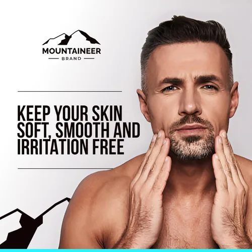 Miniatura 2 de Mountaineer Brand Bálsamo natural para después del afeitado con aroma a bourbon ahumado Calma, refresca y refresca la piel sensible después