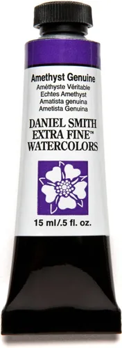 Miniatura 3 de Daniel Smith Acuarela extra fina, tubo de pintura de 15 ml, amatista genuina (284600203), 0.5 fl oz (paquete de 1)