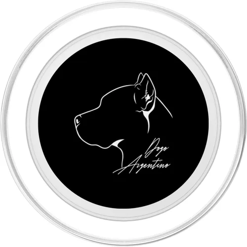 Miniatura 2 de Funny proud Dogo Argentino profile dog mom dog PopSockets MagSafe PopGrip for iPhone