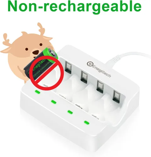 Miniatura 2 de Enegitech CR123A Batería de Litio de 3V, Batería de Litio 123 de 3 Voltios, para Sensor de Seguridad del Hogar Sensor de Movimiento Cerradura