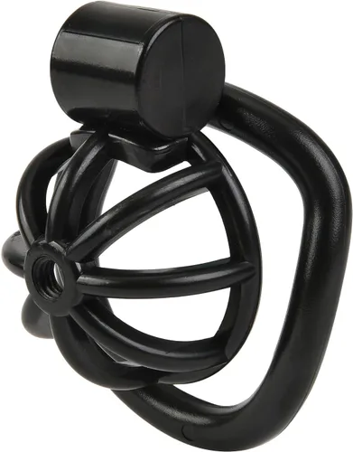 Miniatura 4 de Dispositivo de Castidad Masculino - Jaula Ajustable de ABS con Anillos de Seguridad para Pene, Dispositivo de Castidad Masculino Ligero para BDSM