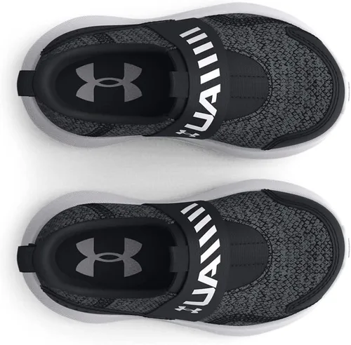 Miniatura 3 de Under Armour Tenis unisex para niños Surge 3 sin cordones para correr