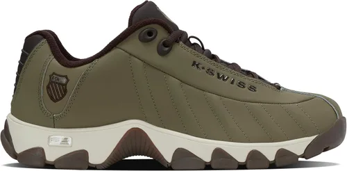 Miniatura 9 de K-Swiss - Tenis, zapatos deportivos anchos para caminar, para papá, con parte superior de cuero, ST329 CMF