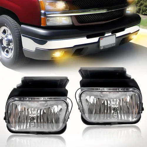 Miniatura 67 de Luces antiniebla compatibles con Chevy Silverado 1500 2500/2001 2002 Silverado 1500HD 2500HD 2500HD 3500/2000-2006 Tahoe Suburban 1500 2500