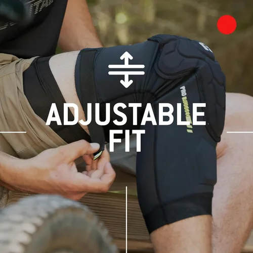 Miniatura 4 de G-Form Pro-Rugged - Rodilleras de 2 MTB – Rodilleras de compresión para protección, cómodas para hombres y mujeres, protectores transpirables