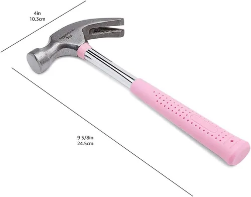 Miniatura 7 de Amazon Basics Martillo de 8 oz, rosa