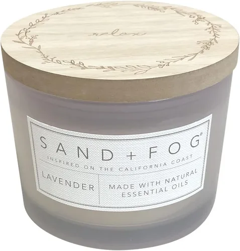 Miniatura 30 de Sand + Fog Vela aromática - Calabaza y Clavo – Fragancias y tamaños adicionales – Mecha 100% de algodón sin plomo - Velas de lujo en tarro