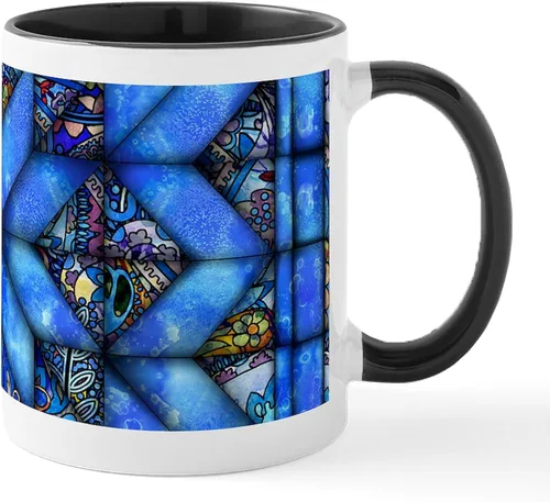 Miniatura 158 de CafePress Ascii - Taza de café de cerámica, taza de té, 11 onzas