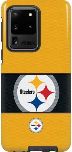 Miniatura 14 de Skinit Pro Phone Case Compatible with Galaxy S20 Ultra 5G - Officially Licensed NFL Pittsburgh Steelers Distressed Design