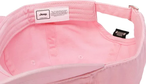 Miniatura 9 de Jeep Sombrero de parche bordado sin estructurar de sarga china prémium para mujer, gorra para niñas, color rosa, Rosado