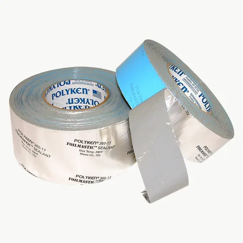 Miniatura 3 de Nashua 360-17 FoilMastic cinta de caucho butílica (100 pies de largo)/Disponible en varios anchos, Plateado