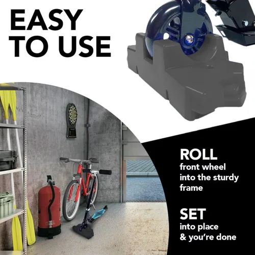 Miniatura 6 de 50 Strong Soporte para scooters – Se adapta a la mayoría de scooters con ruedas de 3.740 in a 4.921 in – Diseño entrelazado con base extra estable