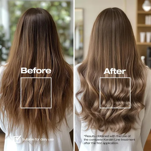 Miniatura 4 de abril et nature - Champú Profesional de Peluquería Queratina - Reparaciones y Reestructuras - Para Cabello Natural Sin Borro - Acción Ultrarápida