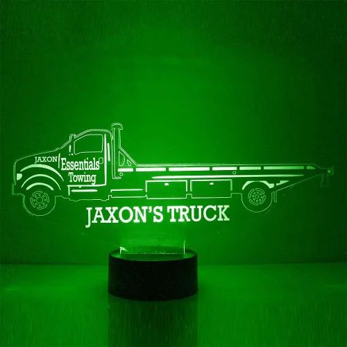 Miniatura 13 de Poste de Barbería Personalizado y Herramientas Letrero LED Lámpara de Luz Nocturna con Control Remoto, Pantalla Iluminada con Nombre o Imagen Barber