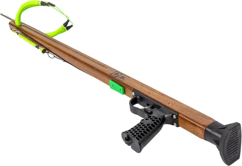 Miniatura 9 de JBL Spearguns Woody Elite Performance Speargun for Spearfishing, Freediving, Scuba Diving, Fishing, Diving, Mahogany Barrel, Stainless Steel Shaft