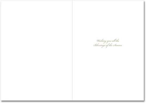 Miniatura 2 de Punch Studio Oh Holy Night Mary - Tarjetas dimensionales en caja con 12 tarjetas adornadas y sobres (57749)