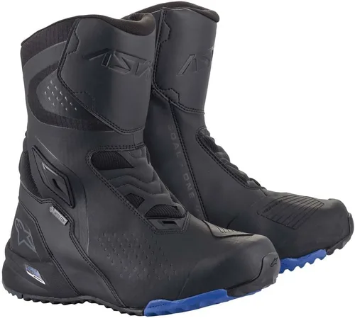 Miniatura 4 de Alpinestars RT-8 Gore-Tex Boots, calzado de turismo impermeable con certificación CE, 7.5, negro/azul