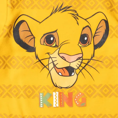 Miniatura 6 de Disney Lion King Mickey Mouse Simba - Paquete de 2 mamelucos de cuello alto para bebé recién nacido a bebé
