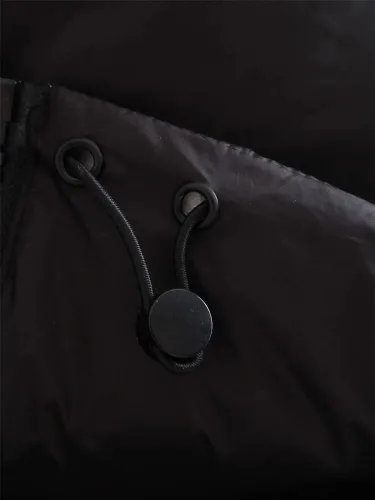 Miniatura 4 de HOULENGS Chaleco acolchado para mujer, ligero, sin mangas, cálido, para invierno, con cuello alto