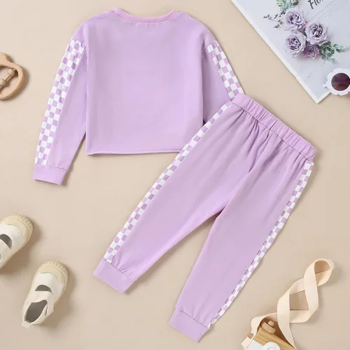 Miniatura 4 de SANMIO Conjunto de ropa para niña pequeña, camisa de manga con volantes, pantalón floral con diadema, 3 piezas, conjunto de ropa para bebé niña 1-5T