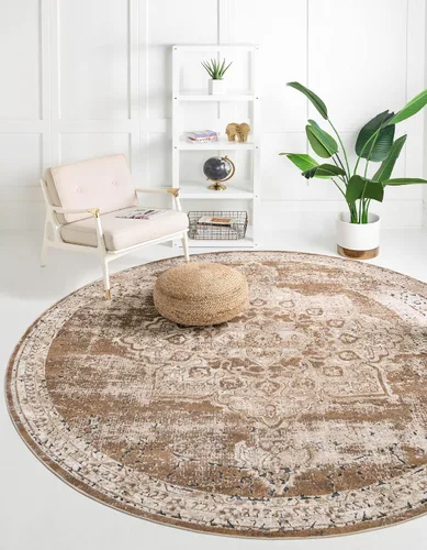 Miniatura 15 de Unique Loom Chateau Collection - Alfombra de área Roosevelt (2' 2" x 3' 1", rectangular, caqui/beige)