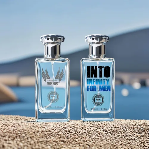 Miniatura 6 de Hybrid & Company Hombres 2 Pcs Courageous Into Infinity Eau De Perfum Vaporisateur Natural Spray