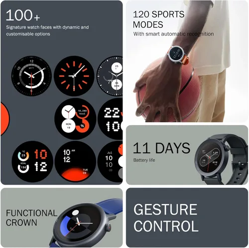 Miniatura 2 de CMF Watch Pro 2 Smartwatch for Men Women, Fitness Tracker with Heart Rate, SPO₂ Monitoring,120 Sports Model, Bluetooth Calls with AI Noise