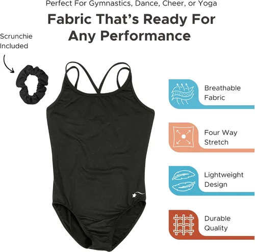 Miniatura 3 de Destira Ballet Leotards for Women - Super Soft Dance and Ballet Leotards for Toddlers, Girls, and Women - JUNIOR/ADULT SIZES