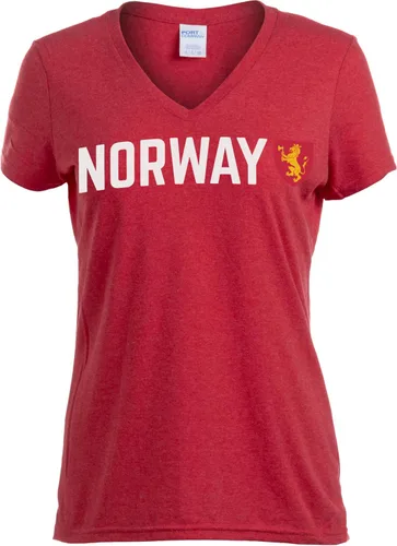 Miniatura 30 de Nations of the World - Camiseta con cuello en V para mujer