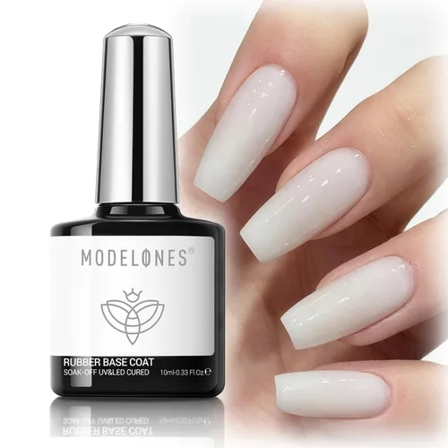 Miniatura 25 de Modelones - Capa superior y capa base de esmalte de gel de 15 ml, 0.5 fl oz, juego de actualización súper brillante, sin ácido, sin necesidad