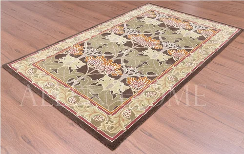Miniatura 9 de Allen Home Alfombra de Área de Lana - Alfombra Decorativa Tradicional - Alfombras de Área Adecuadas para Sala de Estar, Dormitorio, Comedor - 100%