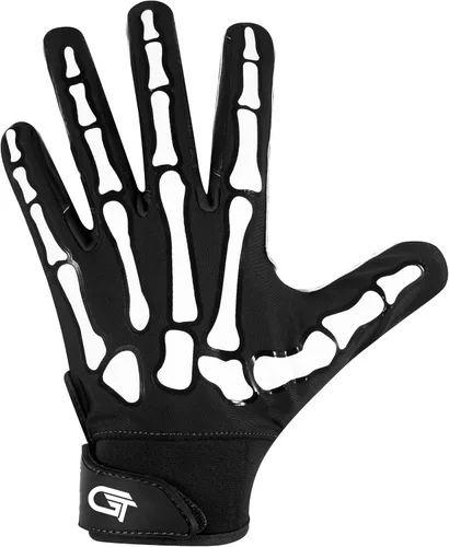 Miniatura 3 de Glorious Traders Adult & Youth Football Gloves - Ultimate Performance Booster with Super Sticky Grip Negro