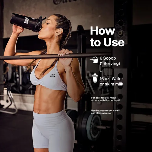 Miniatura 5 de MuscleTech Platinum - Proteína en polvo de 8 horas – 7 fuentes de proteína premium con proteína de suero y caseína para aumentar el músculo magro