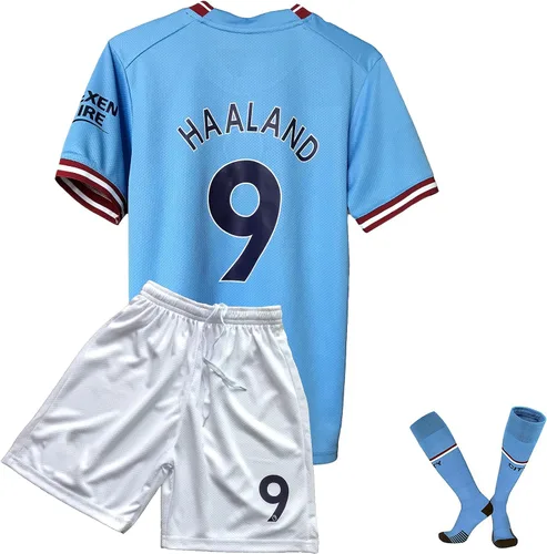 Juego de 3 piezas de camisetas de fútbol para niños y niñas, camiseta de fútbol para niños y jóvenes, kit de regalo