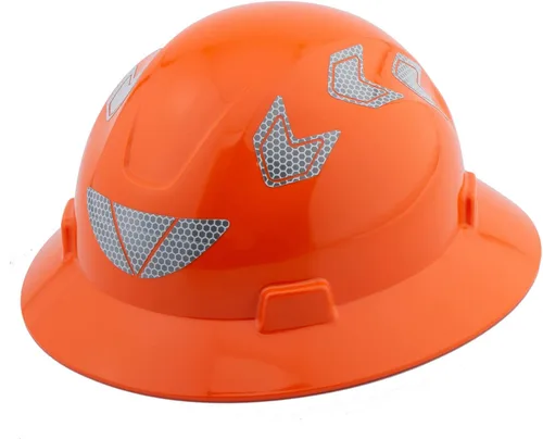 Casco de ala completa para hombre, aprobado por ANSI, OSHA Cascos De Construccion Clase E, Casco de seguridad de ala completa para la construcción
