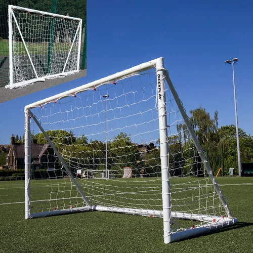 Miniatura 3 de Q-Fold - Arco de fútbol plegable de 30 segundos para patio trasero un solo arco la mejor red de fútbol resistente a la intemperie para niños