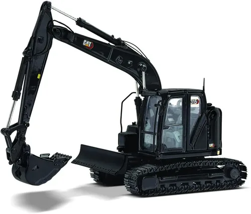 Diecast Masters - Excavadora Cat 315 a escala 1:50, acabado negro especial, serie High Line de Diecast Masters - 85957BK