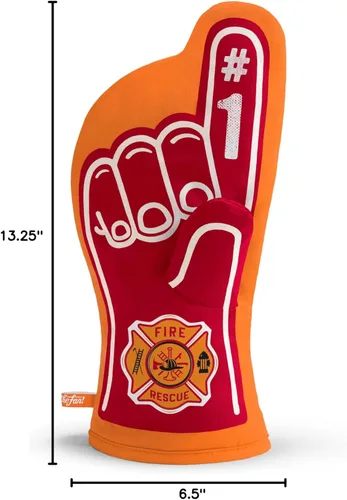 Miniatura 6 de YouTheFan Manopla de horno bombero #1