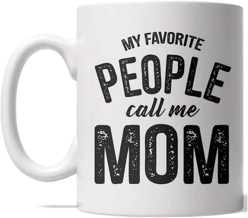 Miniatura 15 de Crazy Dog T-Shirts My Favorite People Call Me Dad Taza de café para el Día del Padre, taza de café de cerámica de 11 onzas con aislamiento