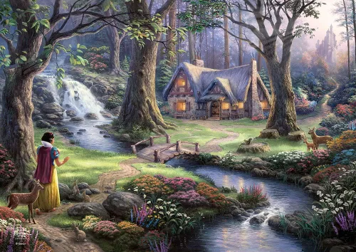 Miniatura 53 de MIGHTYPRINT Disney – La Bella Durmiente – Princesa Aurora y el Príncipe Felipe – Arte de pared duradero de 24 x 17 pulgadas – No hecho de papel