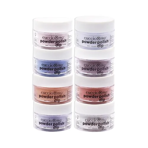 Miniatura 2 de Cuccio Sistema de inmersión de color de esmalte en polvo para uñas, aplicación rápida, fácil e inodora, duradero, color vibrante, resultados claros