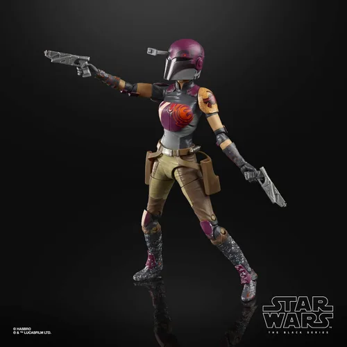 Miniatura 6 de STAR WARS The Black Series Sabine Wren - Figura de acción coleccionable de 6 pulgadas de escala Rebels, juguetes para niños a partir de 4 años